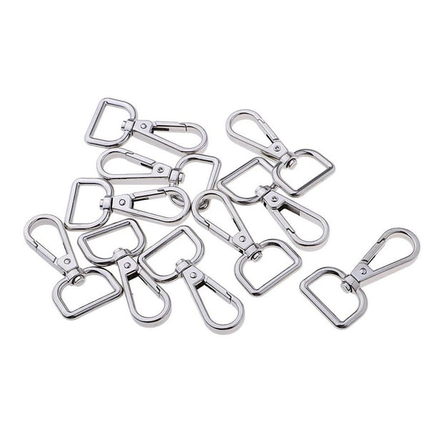10pcs Key Chain Clip Hooks Swivel Lanyard Keychain Hooks for Lanyard 20mm 