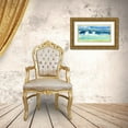 thumbnail image 3 of Ludwig, Alicia 32x18 Gold Ornate Wood Framed with Double Matting Museum Art Print Titled - Gulf Shore I, 3 of 4