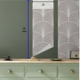 thumbnail image 5 of Ambesonne Art Deco Peel & Stick Wallpaper for Home, Warm Taupe Semi Circles, 13"x36", Warm Taupe and White, 5 of 5