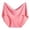 Watermelon Red, variant on Krdevn Women's Seamless Mid-Rise Panties Lined Stretch Briefs No-Show Underwear for Everyday Wear,3XL