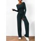 thumbnail image 4 of Conjunto de Lounge de 2 Piezas para Mujer PRETTYGARDEN con Manga Larga Asimétrica Talla M, 4 of 8