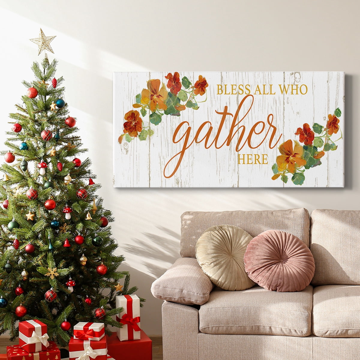 Gather Here- Gallery Wrapped Canvas