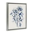 thumbnail image 4 of Stupell Industries Vintage Flower Bundle Plants & Flowers Drawing Gray Floater Framed Canvas Art Print Wall Art, 25 x 31, 4 of 10