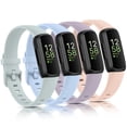 thumbnail image 1 of Brazaletes de repuesto compatibles con Vancle para Fitbit Inspire 3, paquete de 4, 1 of 8