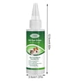 thumbnail image 3 of Ungüento de ojos para gatos, perros y caballos de con lavado de ojostoallitas para ojos removedor de manchas lágrimas - Gotas para los ojos para infección Juego completo oftálmico maestro(3pcs/60 mL), 3 of 5