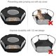 thumbnail image 4 of Juguete de animales pequeños, jaula plegable para animales pequeños, tienda de jaula portátil, con tapa superior, para interiores y exteriores, conejo, ardilla, gatito, chinchilla Feliz Sencillez, 4 of 4