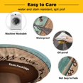 thumbnail image 3 of Elastic Fitted Round Tablecloth, Texas Star Vintage Waterproof Stretch Table Cover for 45"-54" Tables, Berry Turquoise Green Brown Wooden Washable Outdoor Tablecloths for Patio, Picnic, Camping, 3 of 9