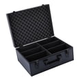 thumbnail image 2 of Card Storage Box Trading Card Organizer Aluminum Alloy Secure Lock EVA Foam Inserts for Collectors and Enthusiasts, 2 of 9