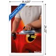 thumbnail image 3 of Disney Pixar The Incredibles 2 - Ironing Wall Poster, 14.725" x 22.375", Framed, 3 of 5
