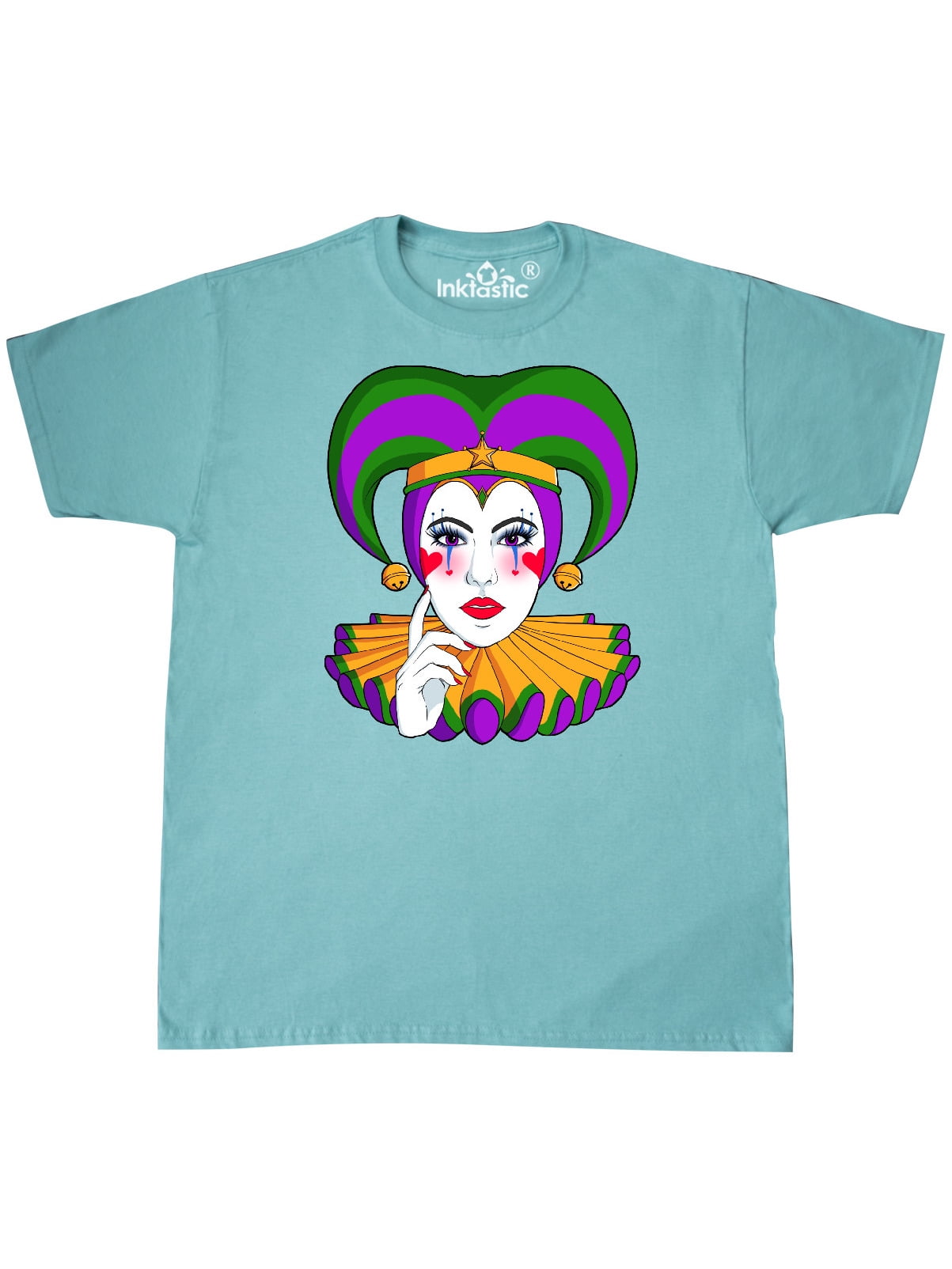 mardi gras jester shirt