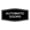 Black / Silver, variant on Signs ByLITA Fancy Automatic Doors Sign (White) - Small