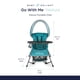 thumbnail image 2 of Baby Delight Go With Me Venture Silla Portátil Interior Y Exterior Toldo Para El Sol 3 Etapas De Crecimiento Infantil Verde Azulado, 2 of 4