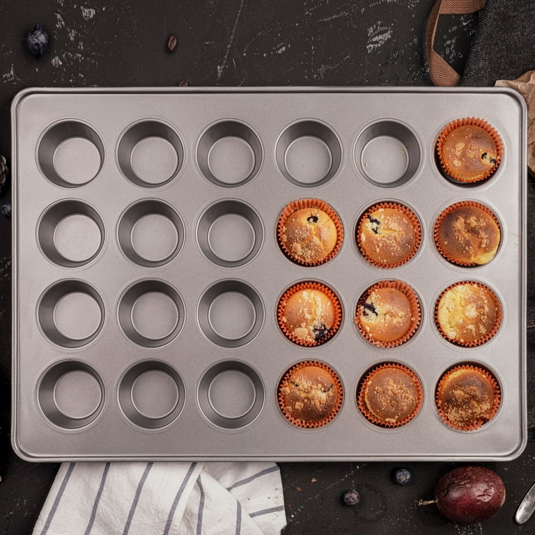 Non-Stick 24-Cavity Muffin Pan by Celebrate It®