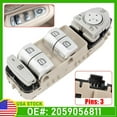 thumbnail image 6 of Fits 15-20 Mercedes-Benz C-Class Power Window Switch Driver's Side 2059056811, 6 of 9