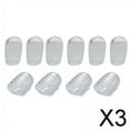 thumbnail image 1 of BELOVING 3x 10 Pcs Protecteurs d'Orteils Capuchons d'Orteils Transparents Confortables Flexibles, 1 of 10
