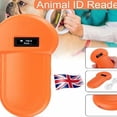 thumbnail image 4 of Escáner De Microchip De Mano Con Pantalla Oled, Escáner Portátil De Animales Para Mascotas, Transpondedor De Identificación De Etiqueta De Chip Recargable Por Usb Vogacara PT002764-02, 4 of 6