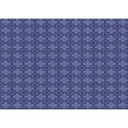 thumbnail image 1 of Ahgly Company Machine Washable Indoor Rectangle Transitional Medium Slate Blue Area Rugs, 7' x 10', 1 of 7
