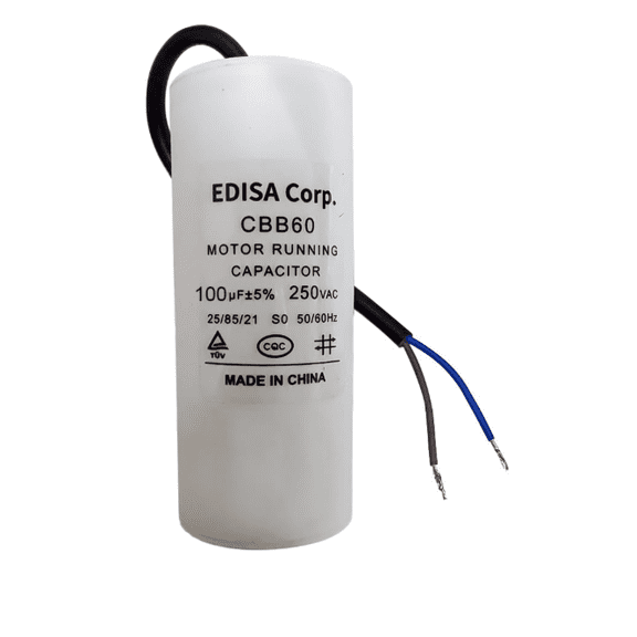 CBB60 Motor Running Capacitor 100uF 250VAC