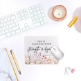 thumbnail image 2 of Inspirational Christian Floral Mouse Pad,Gifts for Christians,Non-Slip Rubber Base Mousepads for Home Office Dorm Desk Decor,She is Clothed in Strength and Dignity,9x8 inches, 2 of 4