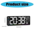 thumbnail image 5 of Colorful LED Clock With Multiple Functions Including Time Date And Temperature, 5 of 11