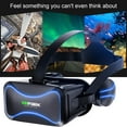 thumbnail image 2 of Farfi Intelligent 3D Mobile Phone VR Glasses Headset Goggles for Kids Adults (Black), 2 of 13