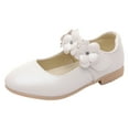 thumbnail image 1 of Redempat Adjustable Strap Girls Festive Shoes Wide Applications Delicate And Beautiful Available In Sizes White 33/20.1cm, 1 of 6