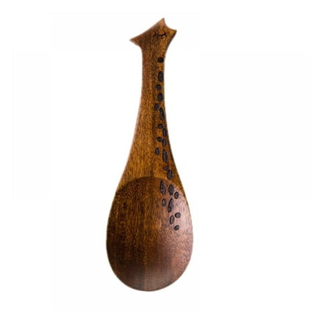 

Japanese Retro Rice Shovel Rice Shovel Nanmu Fish-shaped Rice Spoon Hand-carved Creative Rice Spoon