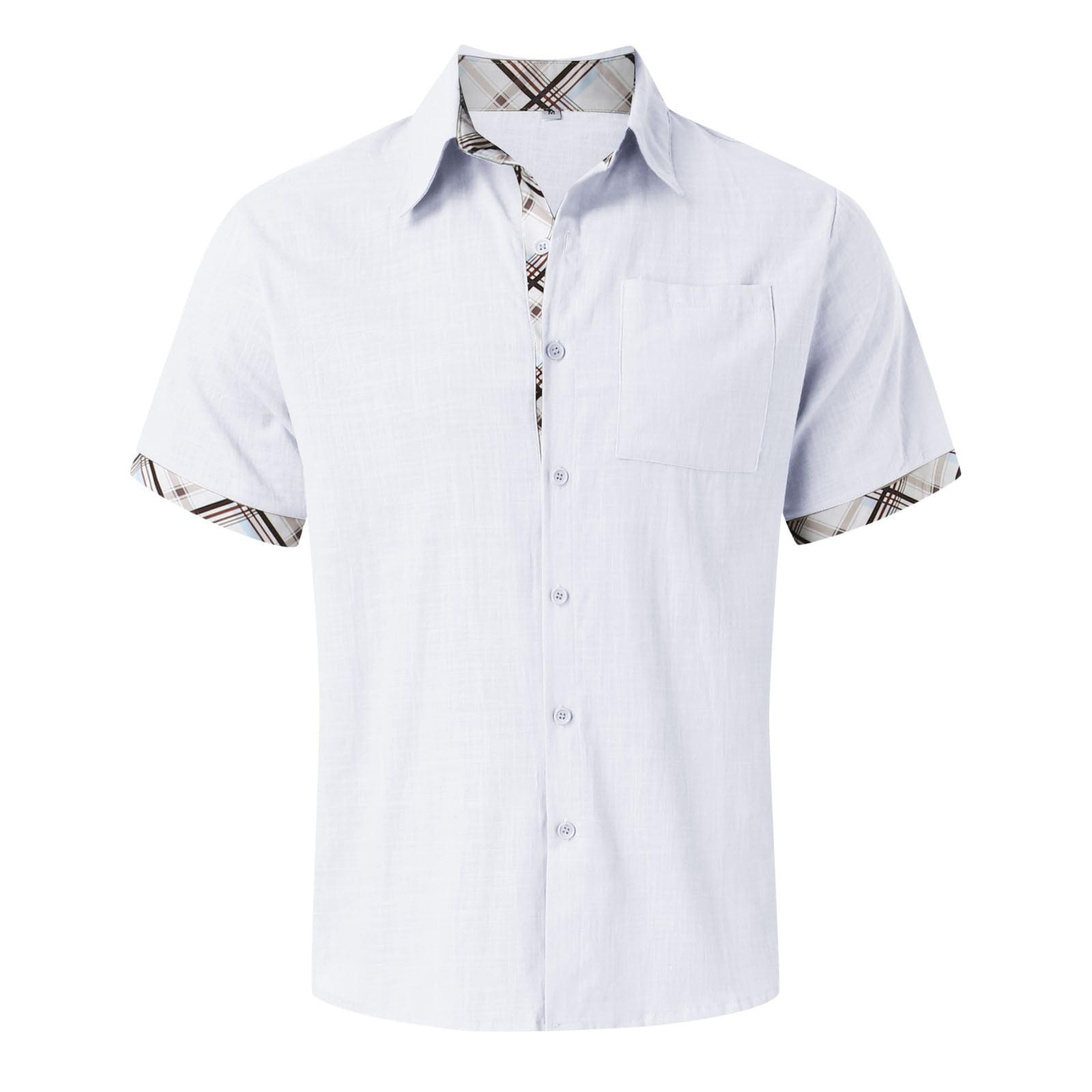 Short Sleeve Graphic Print Shirts Men's Short Sleeve Button Down Shirt -  Graphic Print Casual Business Untucked Dress Shirt Short Sleeve Graphic  Print Casual Dress Shirts, image size:1600x1600