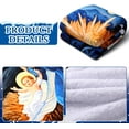 thumbnail image 3 of Christmas Jesus Throw Blanket Christian Gifts for Women 50 x 60 Christmas Flannel Blanket Religious Warm Throw Blanket Printed Cozy Throws for Winter Bedding Couch Gifts for Women(Oh Holy Night), 3 of 5