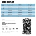 thumbnail image 5 of Goofa Hand Drawn Snake Printed Men's Sleeveless T-Shirt - Athletic Gym Workout Tank Top for Men - Moisture-Wicking, UPF 30+ Quick-Dry Muscle Tee-Large, 5 of 8