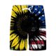 thumbnail image 3 of Pantalones cortos con estampado de bandera a rayas del Día de la Independencia para hombre Pantalones de playa con cintura elástica Pompotops  oipoqjl40708, 3 of 4