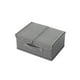 thumbnail image 1 of Caja de Almacenamiento Plegable, Caja de Almacenamiento de Tela con Mango de Tapa, Estante de Almacenamiento de Juguete, Ropa, Papel, Libros, Gris, 1 of 6