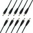 thumbnail image 4 of Paquete de 10 Conectores Macho AlimentacióN CC de 3,5 Mm X 1,35 Mm una Cable Desnudo Cable de AlimentacióN de Cola de Cerdo de Extremo Abierto 3,5X1,35 Mm para AlimentacióN de CC, 4 of 5