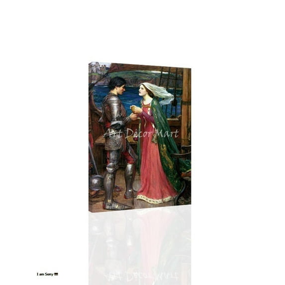 Tristan and Isolde - CANVAS OR FINE PRINT WALL ART