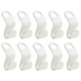 thumbnail image 1 of Less Than 5 Home Textile Storage 10pcs Hanger Connecting Hooks 4 Colors Hanger Extension Clips Plastic Hanger Hooks for Hangers Space and Closet Organizer, 1 of 9