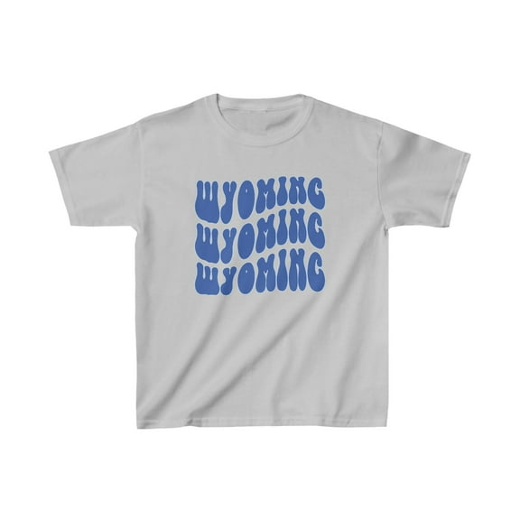 Wyoming Moving Away Trip Kids Shirt Gifts Boys Girls Youth Tee Tshirt
