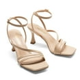 thumbnail image 3 of Dream Pairs Women's Square Toe  Dress Heels For Wedding, 3 of 7