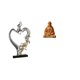 thumbnail image 1 of Estatua de pareja,Figura de pareja besándose,regalo de boda moderno,Estatua del Corazón de Jesús,Estatua del Sagrado Corazón de Jesús para decoración del hogar,Figura católica de Jesús, 1 of 8