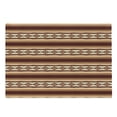 thumbnail image 1 of Native Cutting Board, Native Indigenous Pattern Prehistoric Country Theme, Decorative Tempered Glass Cutting and Serving Board, Large Size, Maroon Beige Peach, by Ambesonne, 1 of 1
