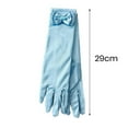 thumbnail image 5 of comerut 1 Pair Gloves Children's Princess Skirt Accessories Colorful Butterfly Bowknot Gloves for Stage Performances Parties, 5 of 7