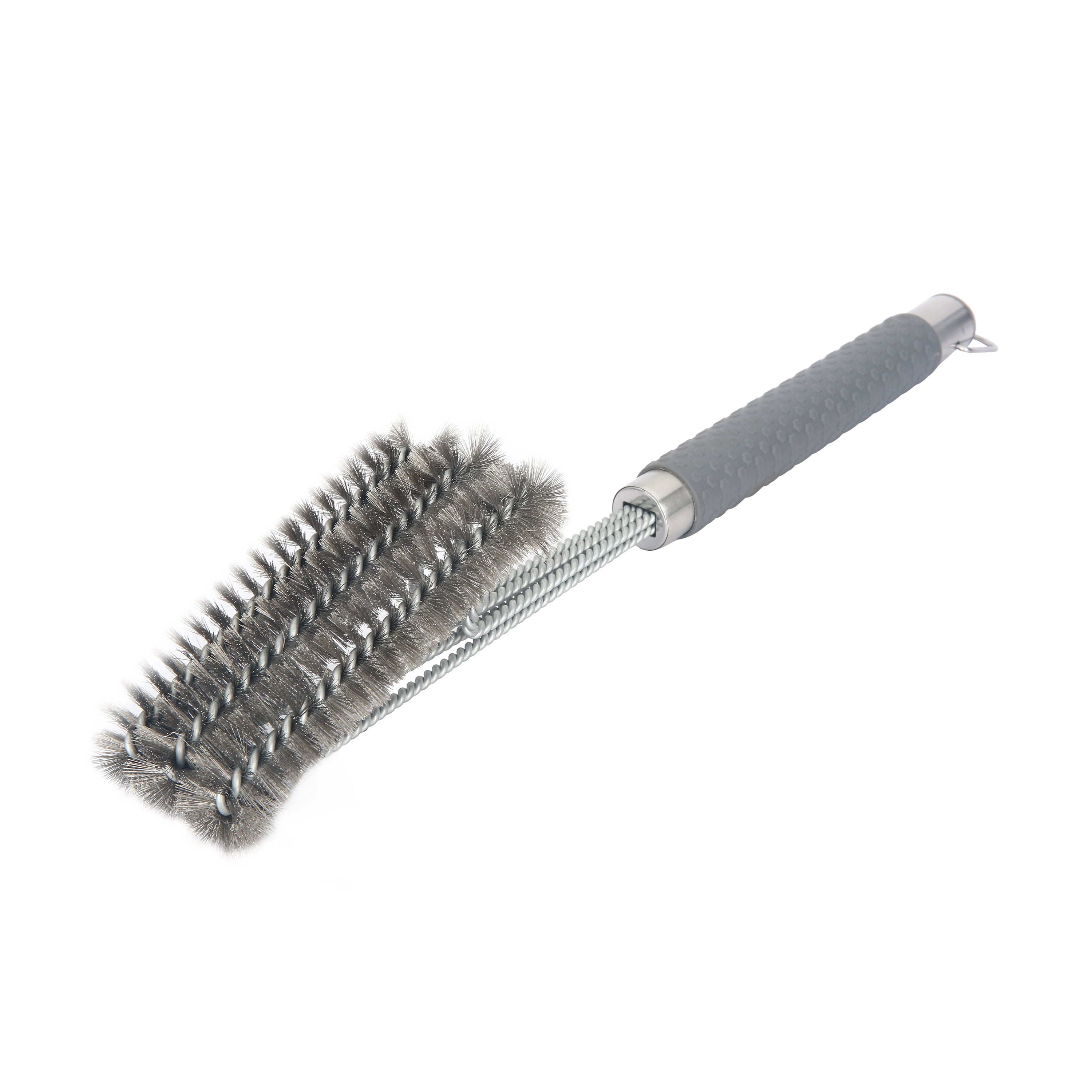 Ignite Stainless Steel Cool Grill Brush | Durable & Effective with Safe  Nylon Grill Bristles | No Risk of Broken Wire bristles | Safe for  Porcelain