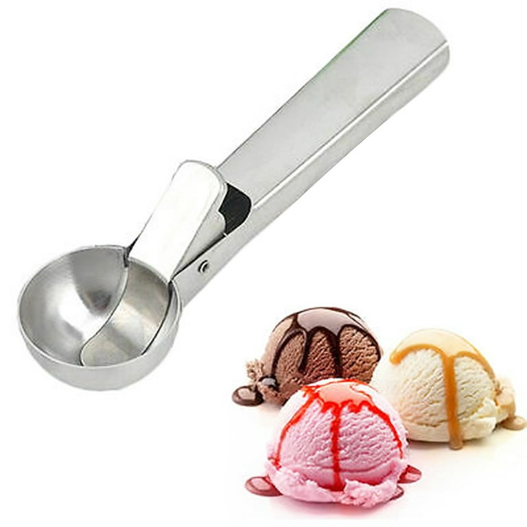 1pcs Ice Cream Scoops Metal Stainless Steel Make Kitchen Tools 4/5