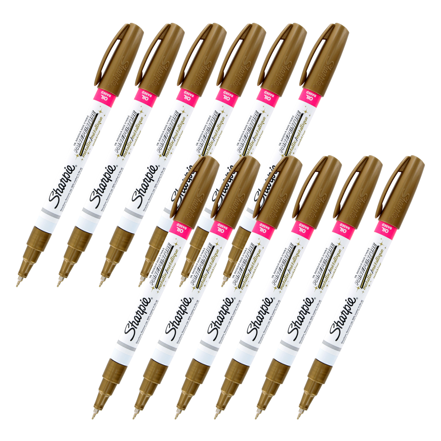 Sharpie OilBased Paint Marker, Pack of 12