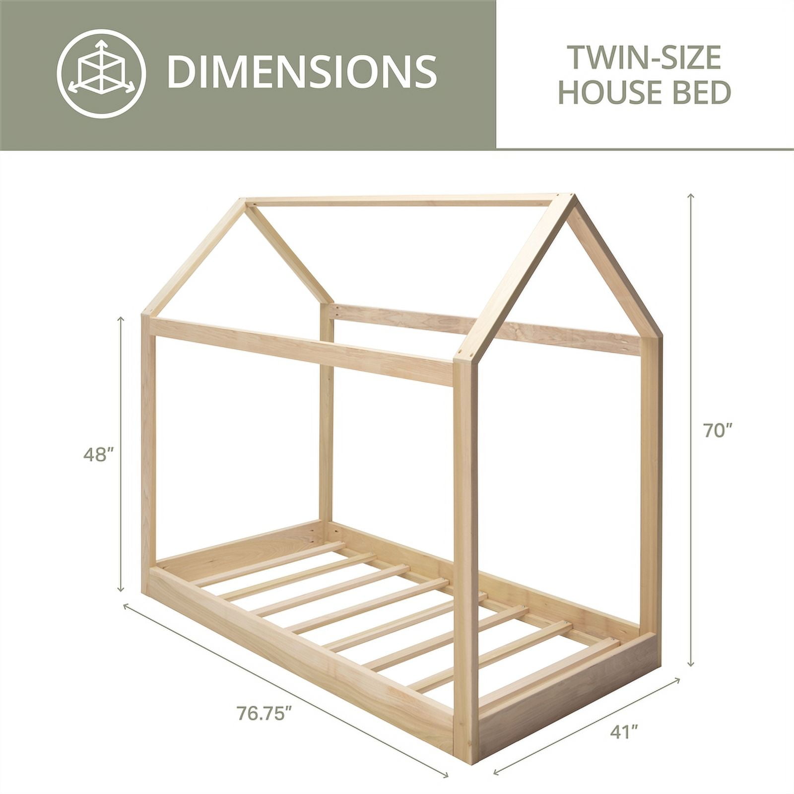 American Furniture Classics Twin Size House Bed