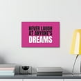 thumbnail image 3 of Inspirational Wall Art Anyone's Dreams Motivation Wall Decor for Home Office Gym Inspiring Success Quote Print Ready to Hang Unframed, 3 of 13