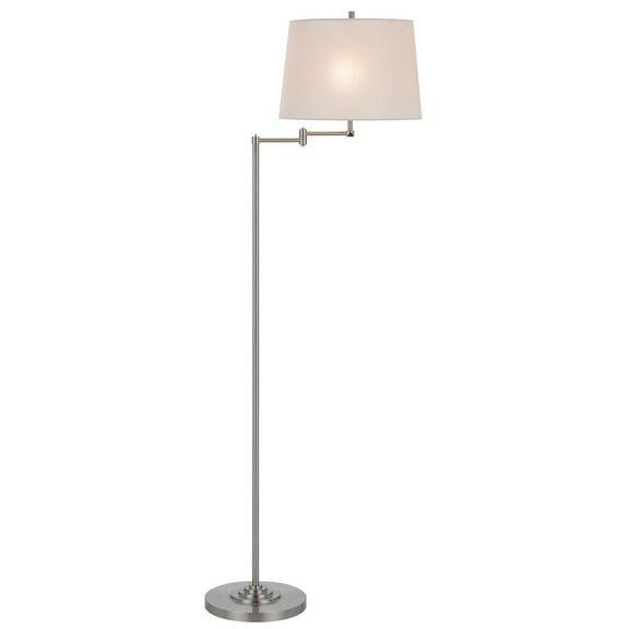 Cal Lighting 150W 3 way Colton double swing arm floor lamp