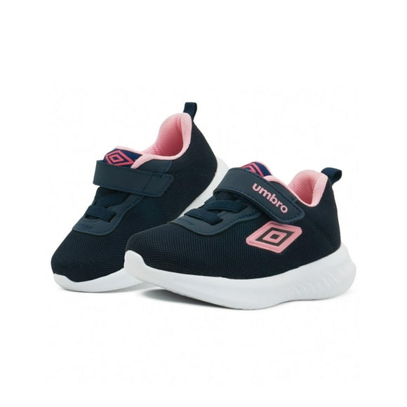 Tenis Umbro Niña Running Antiderrapante Marino/Rosa 15-26 azul marino 20
