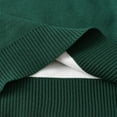 thumbnail image 6 of Atogsazn Children's Boys Girls Christmas Knitted Sweater Kids Fleece Crewneck Long Sleeve Pullover Coat Winter Clothes Outerwear Green 8-9 Years, 6 of 6