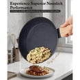 thumbnail image 4 of RUIE 12-Piece Pots and Pans Set, Ceramic Nonstick Cookware Set with Steamer and Utensils, Induction Compatible, Black, 4 of 7