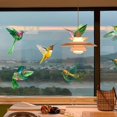 thumbnail image 4 of 1 Set of Anti Collision Window Decal Static Bird Shape Window Sticker Alert Bird Window Decal, 4 of 4